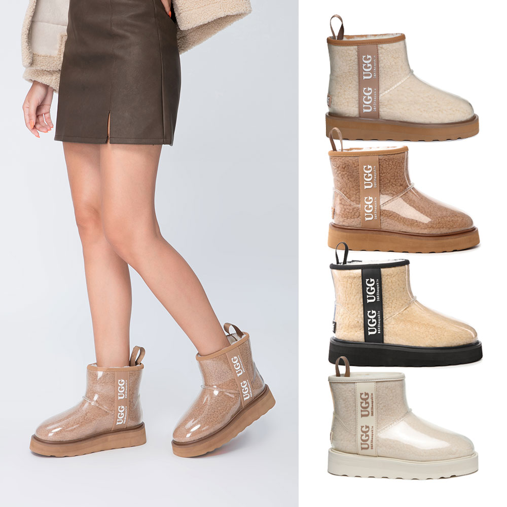 [무료배송] 호주정품 디케이 클리어 미니 클래식  어그 부츠 (굽4cm) DK UGG DK097