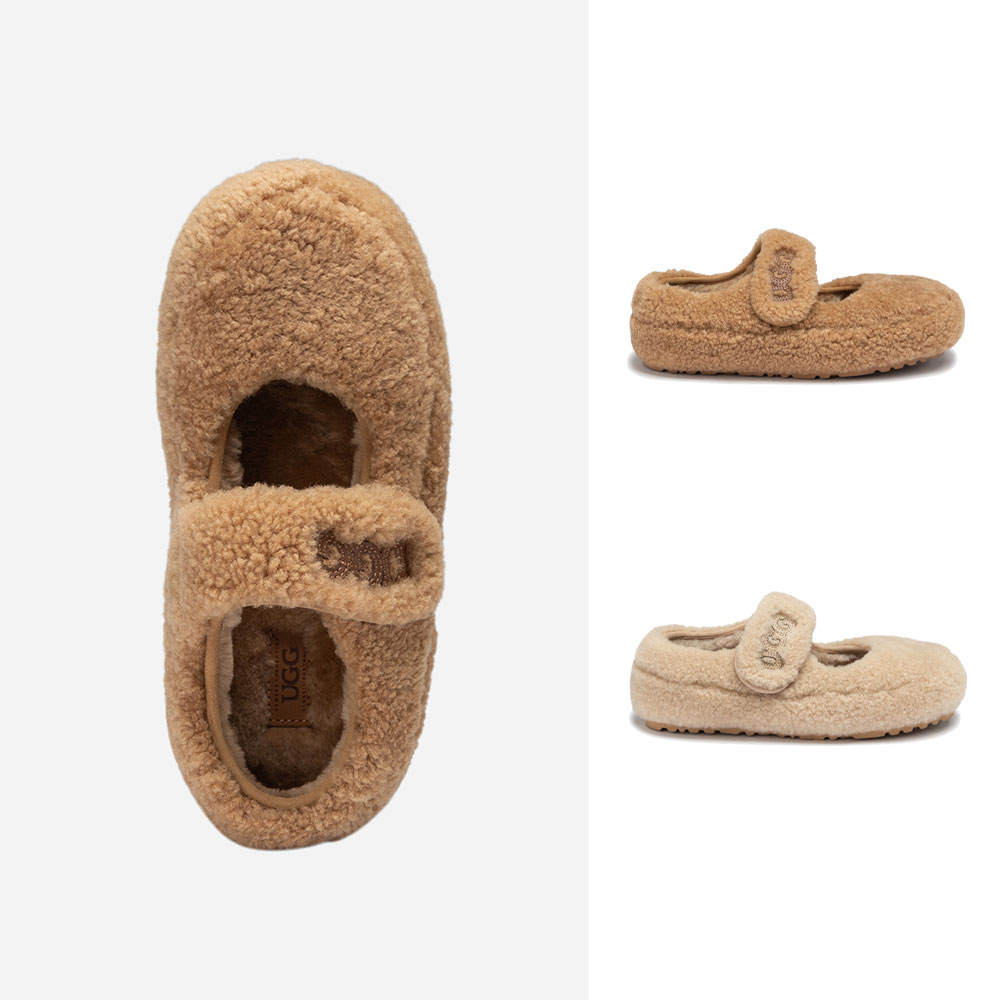[무료배송] 호주정품 오즈웨어 시어링 메리제인 슈즈 OZWEAR UGG OB970S