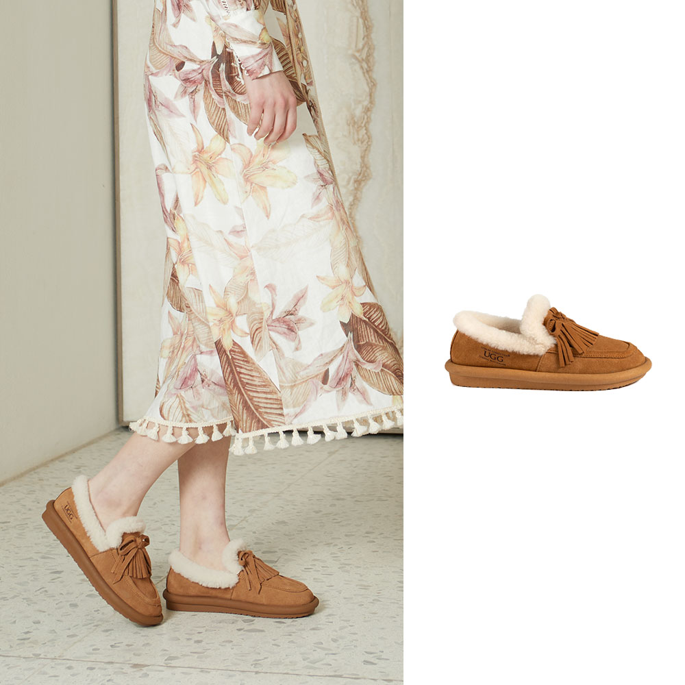[무료배송] 호주정품 오즈웨어 어그 디애나 테슬 로퍼 OZWEAR UGG OB825