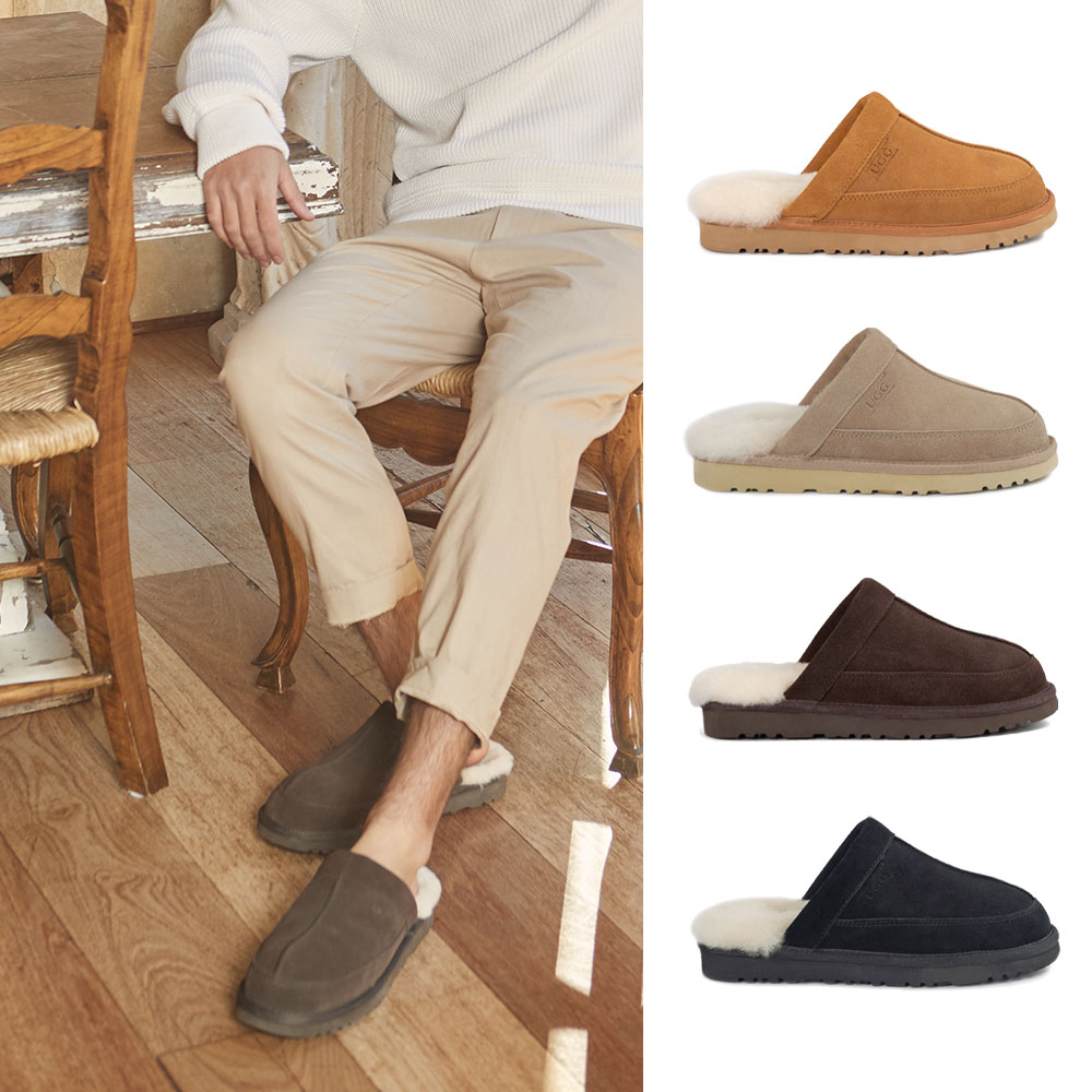 [무료배송] 호주정품 오즈웨어 어그 남성용 카터 슬리퍼 OZWEAR UGG OB750