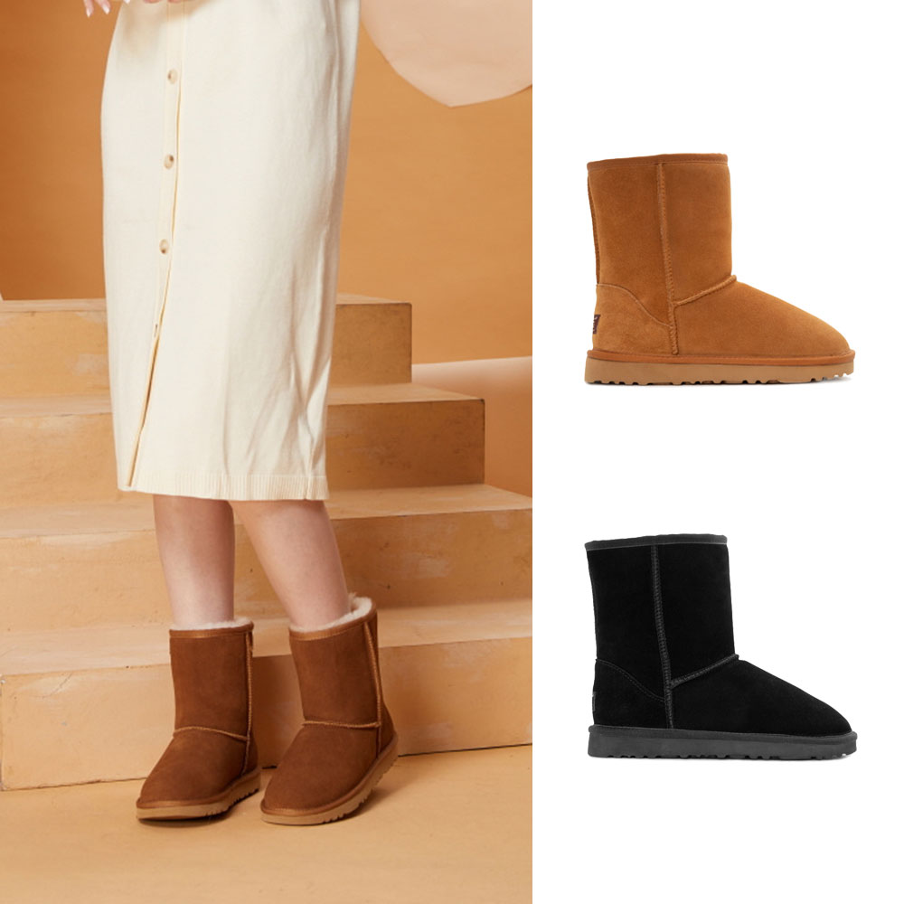 [무료배송] 호주정품 오즈웨어 클래식 남녀공용 숏 소가죽 어그부츠 OZWEAR UGG OB661