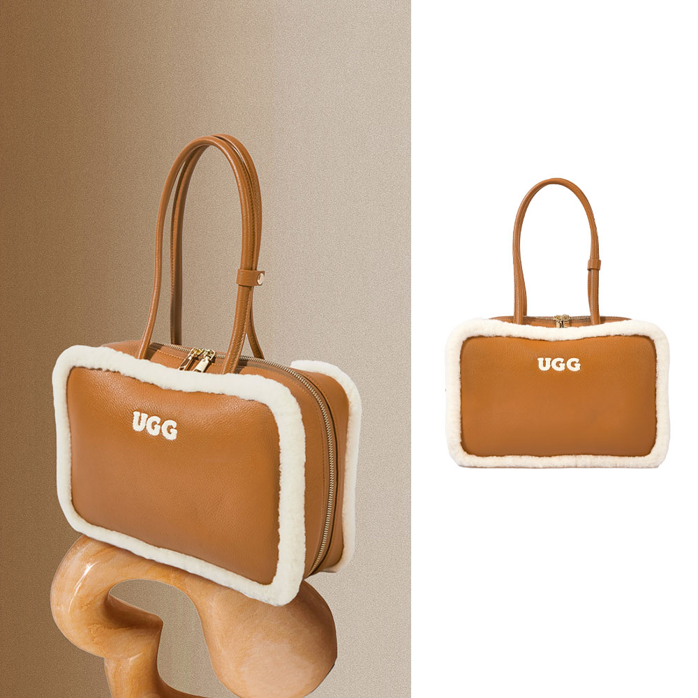 [무료배송] 호주정품 오즈라나 로고 가죽 토트백 OZLANA UGG OZ5002